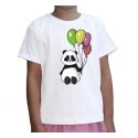 Koszulka dziecięca Panda z balonikami