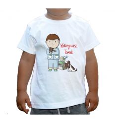 Koszulka imienna Weterynarz