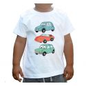 Koszulka trzy samochody dla dzieci