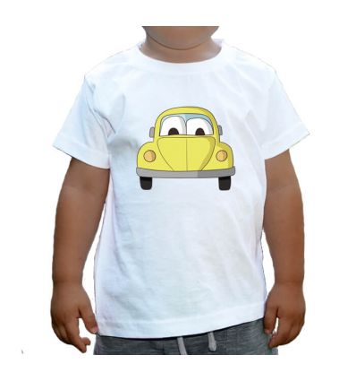 Koszulka dziecięca Żółty Garbusik