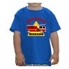 Koszulka z wozem strażackim z imieniem dziecka
