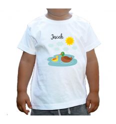 Koszulka Kaczki w stawie z imieniem