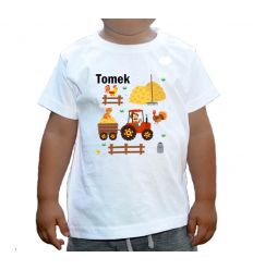 Koszulka Na wsi z imieniem