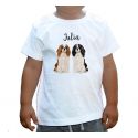 Koszulka Cocker Spaniel z imieniem