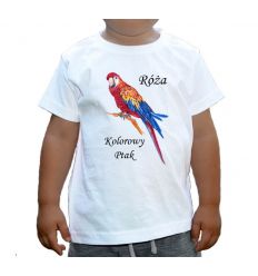 Koszulka Papuga z imieniem