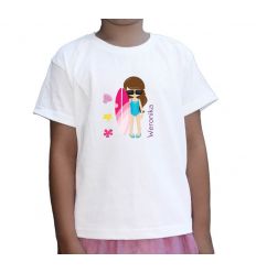 Koszulka na desce surfingowej z imieniem