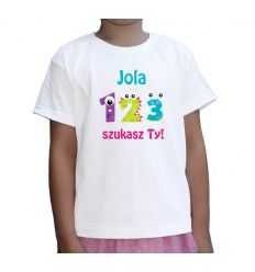 Koszulka Raz, Dwa, Trzy szukasz Ty z imieniem