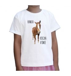 Koszulka z imieniem z koniem