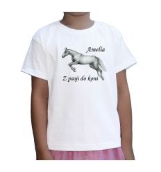 Koszulka z imieniem koń
