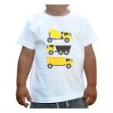 Koszulka z ciężarówkami