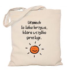 Torba Uśmiech to taka krzywa, która wszystko prostuje