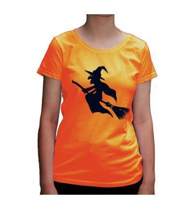 Koszulka damska z czarownicą