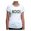 Koszulka na Halloween BOO damska