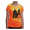 Koszulka damska z domkiem czarownicy