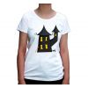 Koszulka damska z domkiem czarownicy