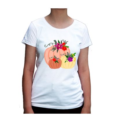 Koszulka z ozdobnymi dyniami
