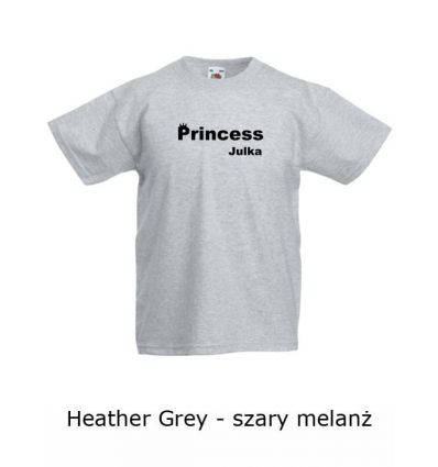 Koszulka dziecięca W008D Princess