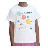 Koszulka dziecięca imienna ptaszek z balonikami