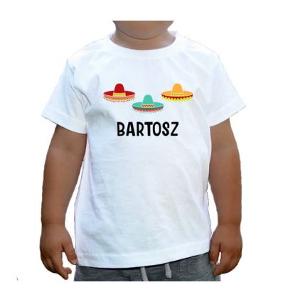 Koszulka z imieniem Trzy Sombrera