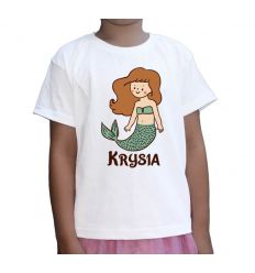 Koszulka Syrenka z imieniem