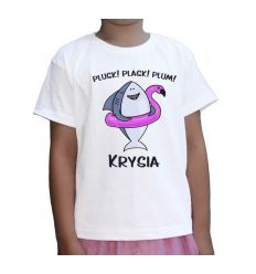Koszulka Plusk Plask Plum z imieniem