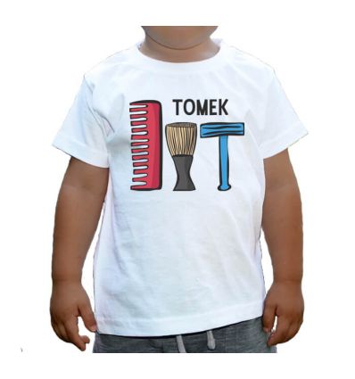 Koszulka z imieniem Fryzjer