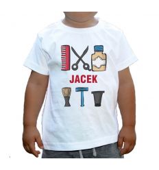 Koszulka Fryzjer Golibroda z imieniem