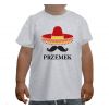 Koszulka z imieniem Sombrero i wąsy