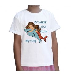 Koszulka pływacka z imieniem