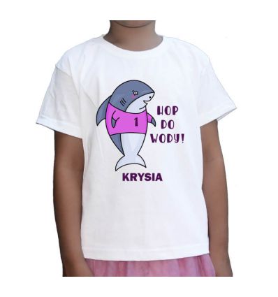 Koszulka Hop do wody z imieniem