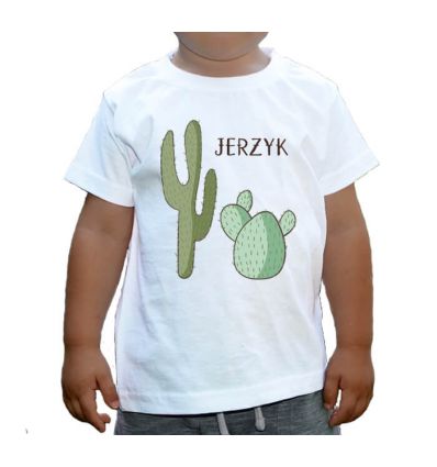 Koszulka Kaktusy z imieniem