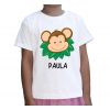 Koszulka dziecięca Małpka z imieniem