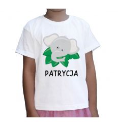 Koszulka Słoń z imieniem