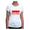 Koszulka patriotyczna Polska biało-czerwoni