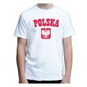 Koszulka patriotyczna męska Polska