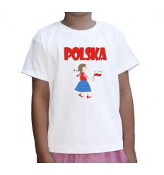 Koszulka dziecięca Polska