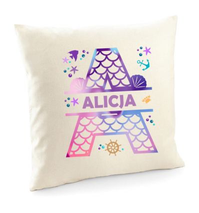 Poduszka z imieniem dla dziewczynki poszewka