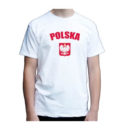Koszulka męska Polska z orzełkiem