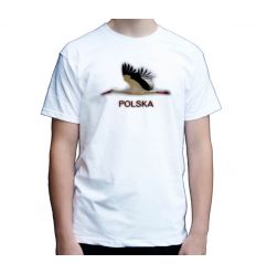 Patriotyczna koszulka z bocianem