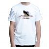 Patriotyczna koszulka z bocianem