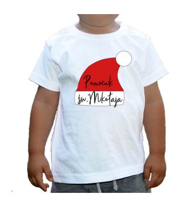 Koszulka z czapką Mikołaja