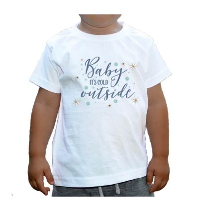 Koszulka dziecięca Baby it's cold outside