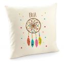 Poduszka z łapaczem snów z imieniem dziecka poszewka