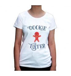 Koszulka świąteczna damska Cookie Tester
