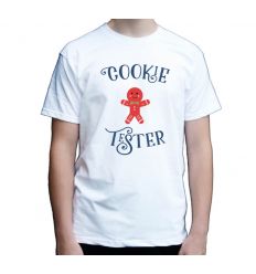 Koszulka świąteczna męska Cookie Tester