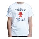 Koszulka świąteczna męska Cookie Tester