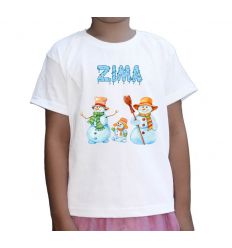 Koszulka świąteczna Zima