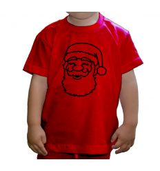 Koszulka świąteczna dla dzieci św. Mikołaj