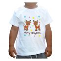 Koszulka świąteczna Reniferki