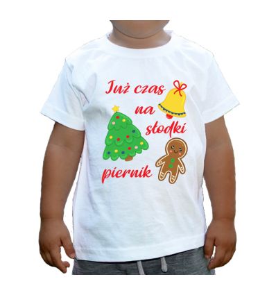 Koszulka świąteczna z piernikiem